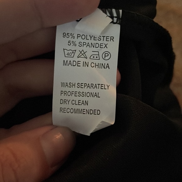 Black Long Sleeve Lace Dress - Picture 6 of 6